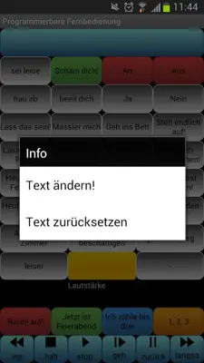 Programmable Remote android App screenshot 2