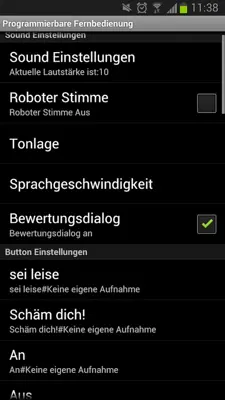 Programmable Remote android App screenshot 3